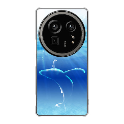 AQUOS R9 pro SH-54E docomo 高画質仕上げ 背面印刷 ハードケース海の守り神