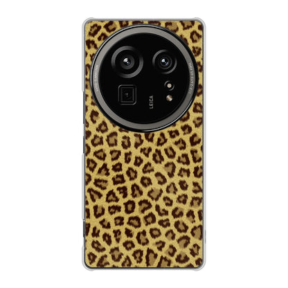 AQUOS R9 pro SH-54E docomo 高画質仕上げ 背面印刷 ハードケースヒョウ柄ベーシックS