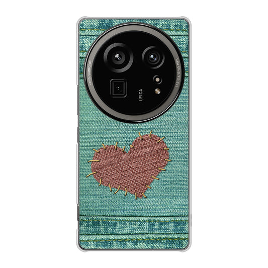 AQUOS R9 pro SH-54E docomo 高画質仕上げ 背面印刷 ハードケースビッグハート