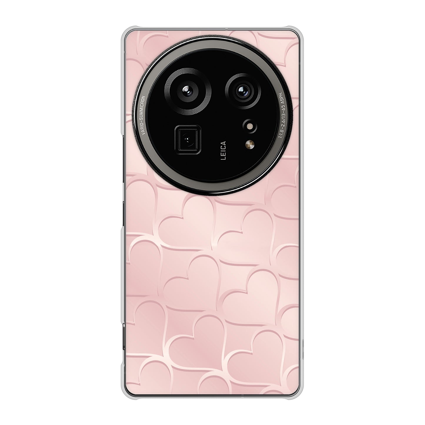 AQUOS R9 pro SH-54E docomo 高画質仕上げ 背面印刷 ハードケースかくれハート