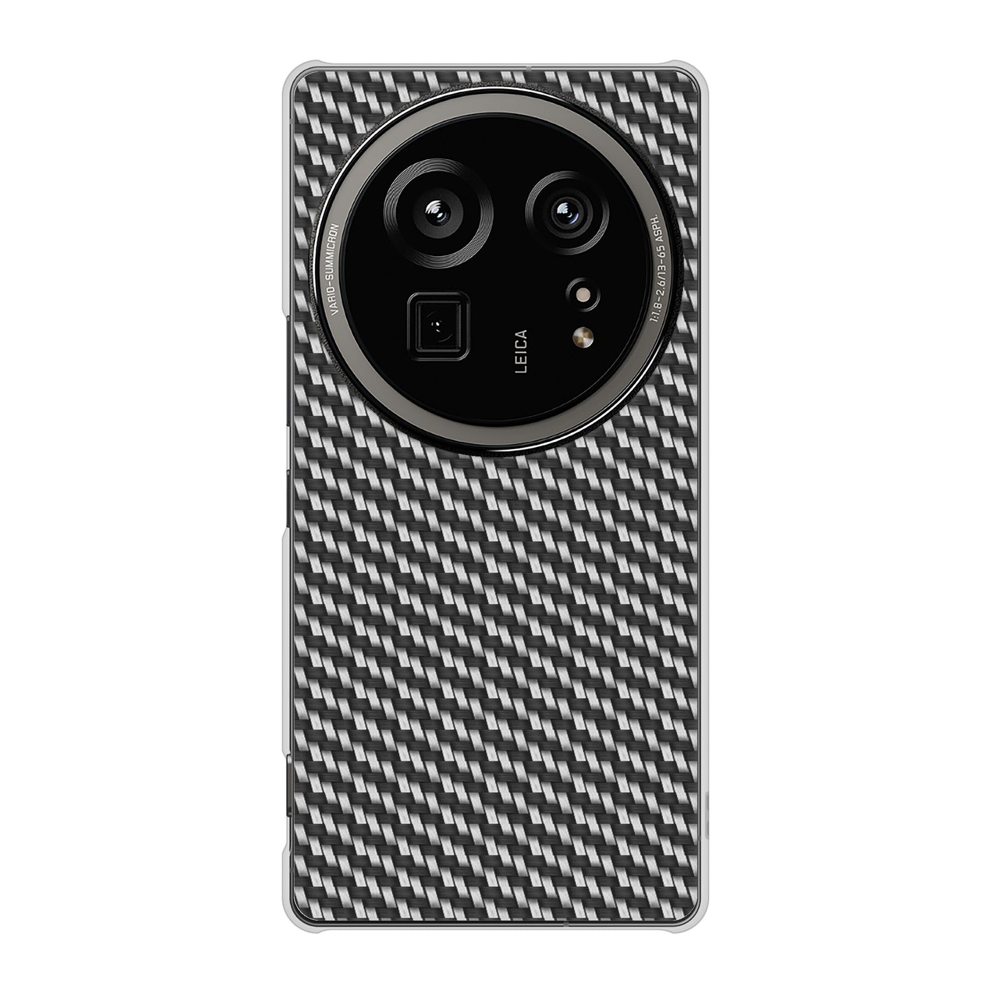 AQUOS R9 pro SH-54E docomo 高画質仕上げ 背面印刷 ハードケースカーボン