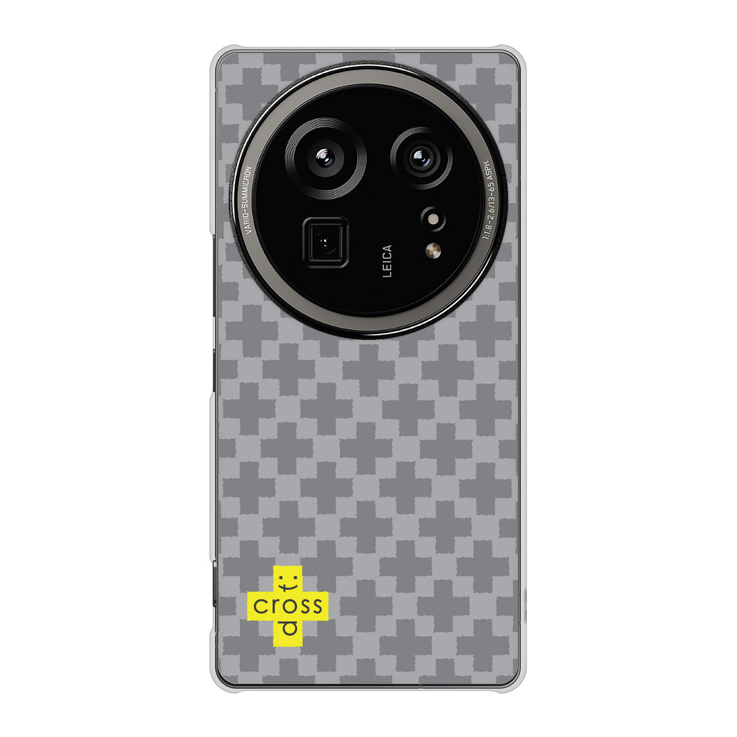 AQUOS R9 pro SH-54E docomo 高画質仕上げ 背面印刷 ハードケースクロスドット