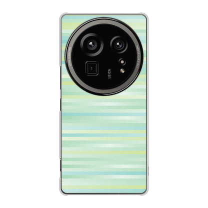 AQUOS R9 pro SH-54E docomo 高画質仕上げ 背面印刷 ハードケースグラデーションボーダー