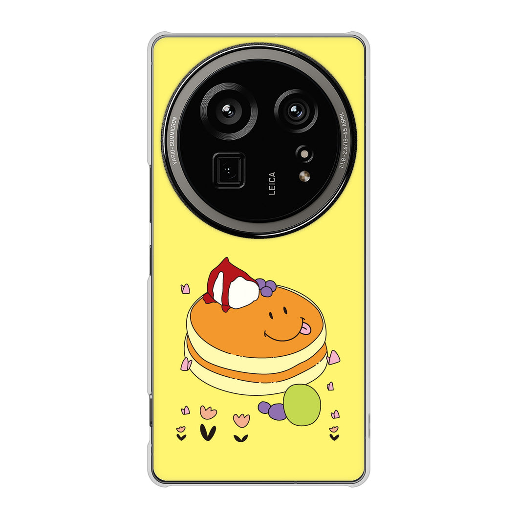 AQUOS R9 pro SH-54E docomo 高画質仕上げ 背面印刷 ハードケーススイーツイラスト