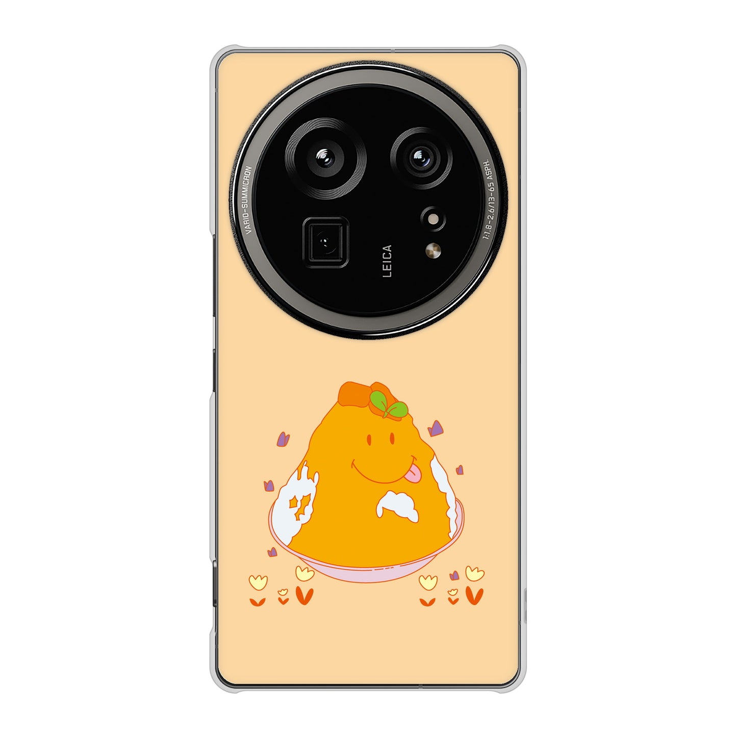 AQUOS R9 pro SH-54E docomo 高画質仕上げ 背面印刷 ハードケーススイーツイラスト