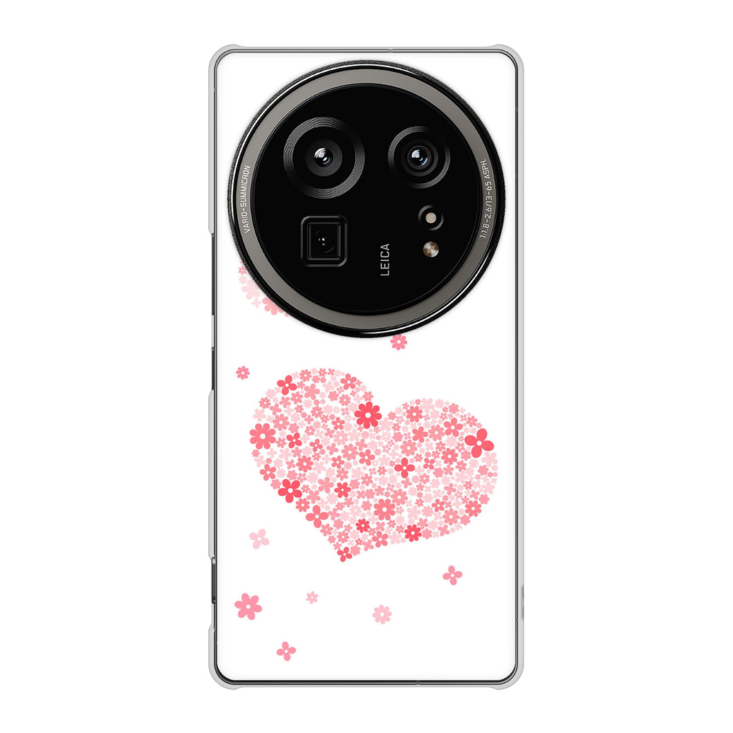 AQUOS R9 pro SH-54E docomo 高画質仕上げ 背面印刷 ハードケースビッグハート