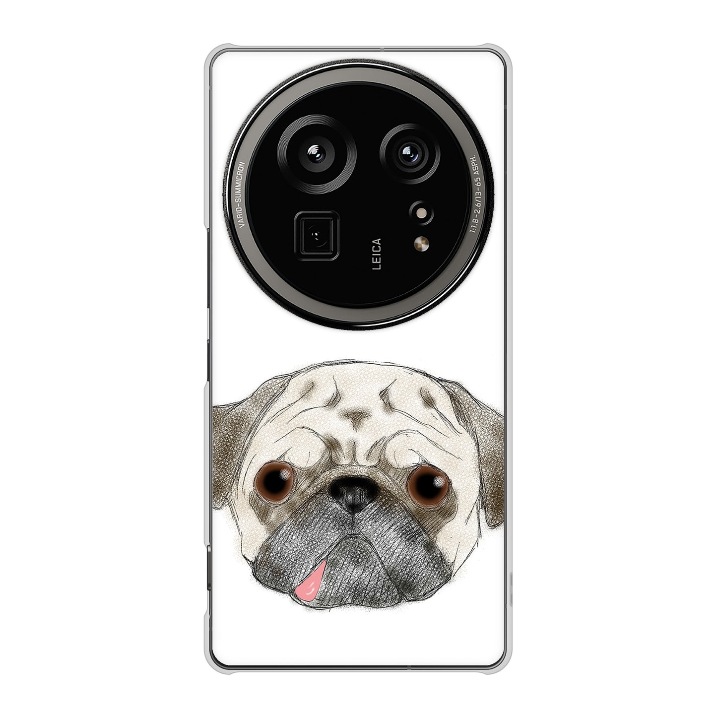 AQUOS R9 pro SH-54E docomo 高画質仕上げ 背面印刷 ハードケースパグ