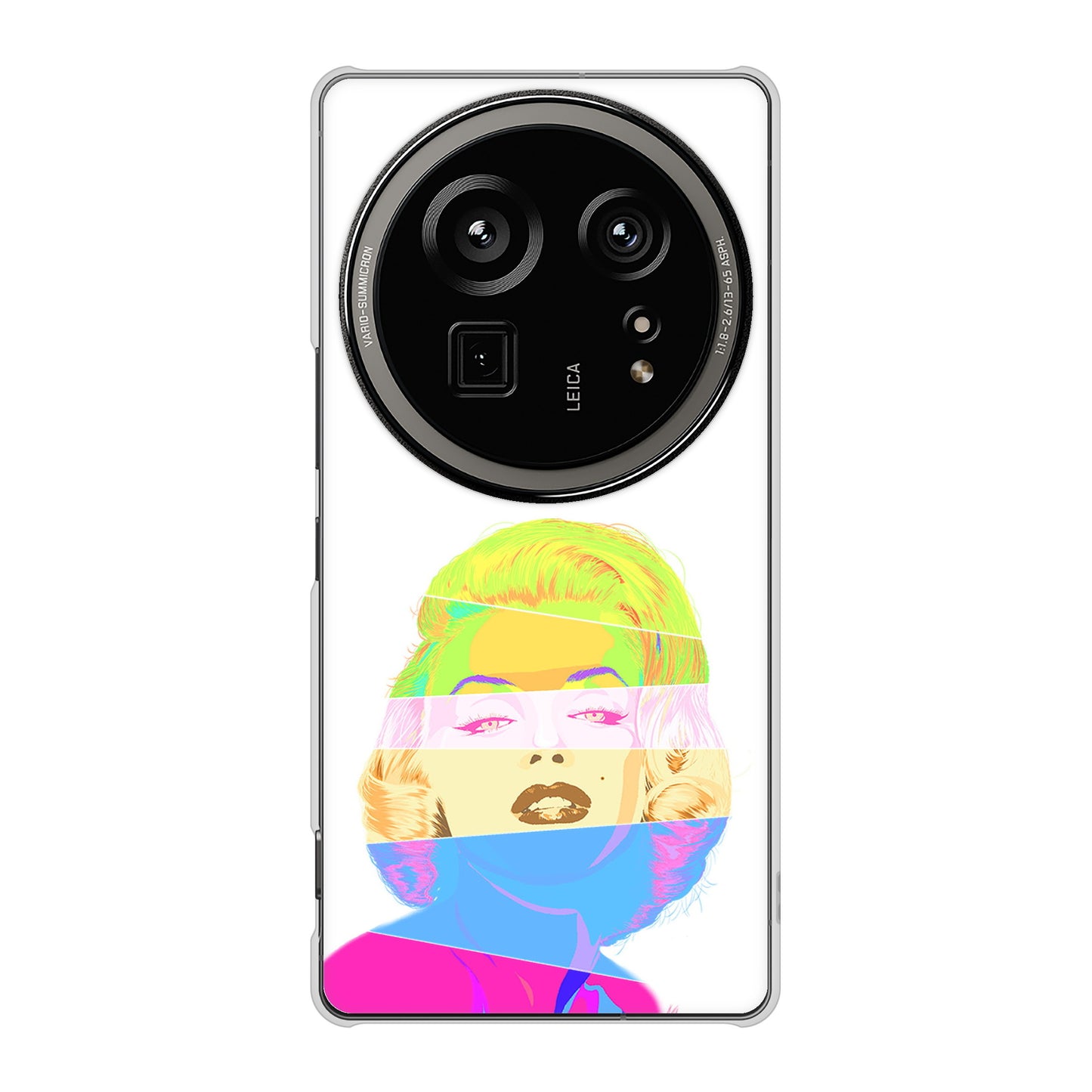 AQUOS R9 pro SH-54E docomo 高画質仕上げ 背面印刷 ハードケースマリリンモンローデザイン