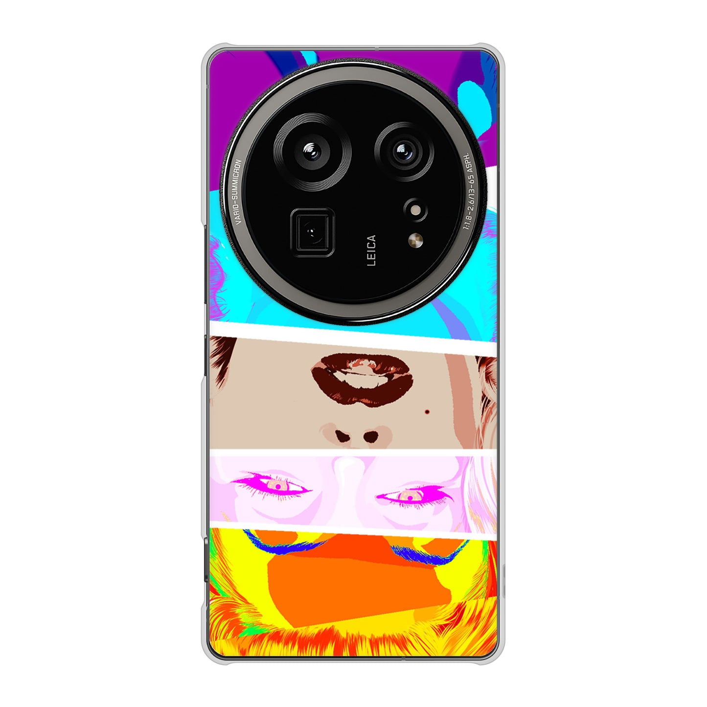 AQUOS R9 pro SH-54E docomo 高画質仕上げ 背面印刷 ハードケースマリリンモンローデザイン