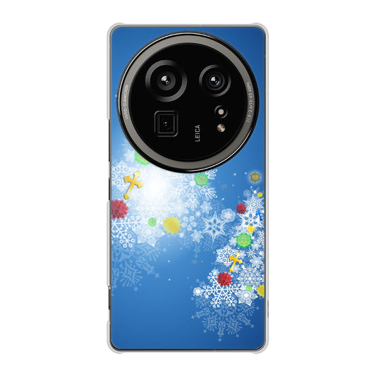 AQUOS R9 pro SH-54E docomo 高画質仕上げ 背面印刷 ハードケースクリスマス