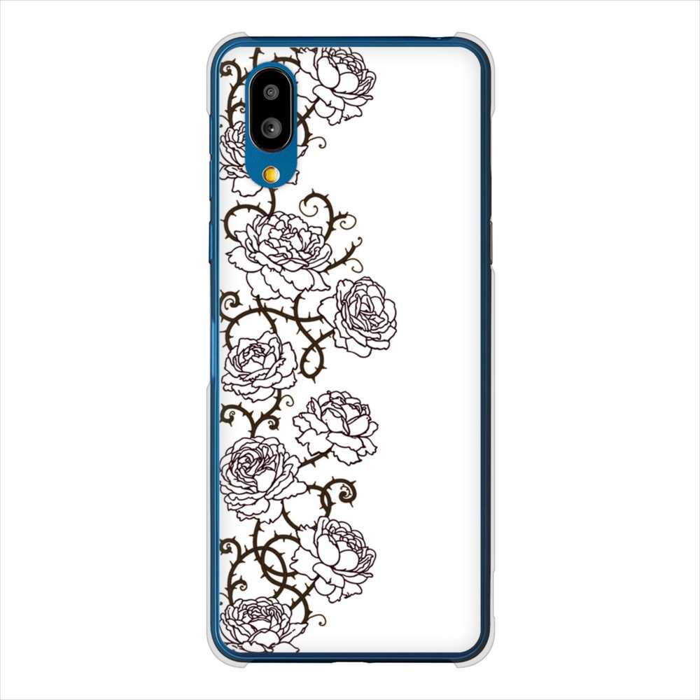 BASIO active SHG09 au 高画質仕上げ 背面印刷 ハードケース 【467 イバラ】