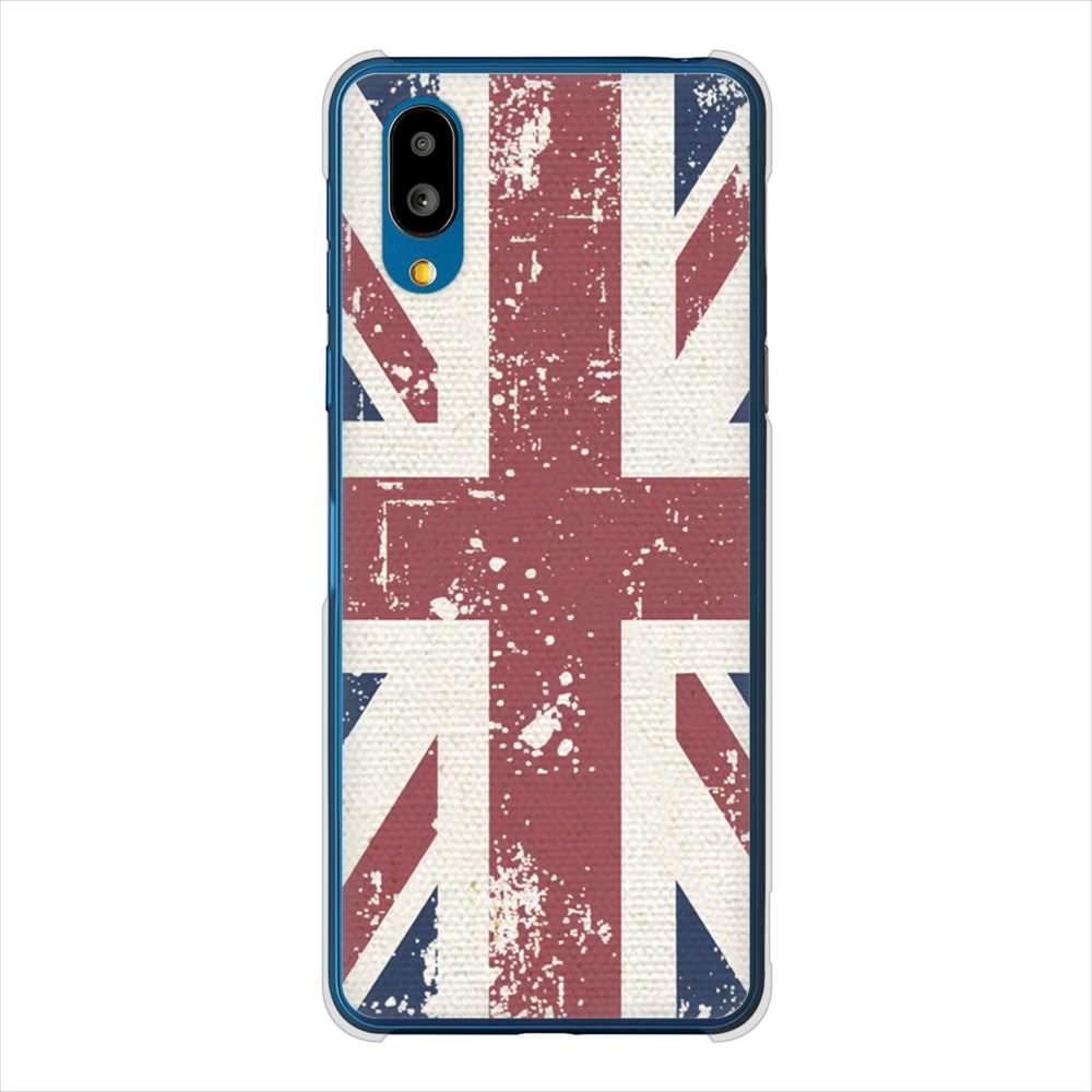 BASIO active SHG09 au 高画質仕上げ 背面印刷 ハードケースユニオンジャック