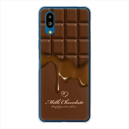 BASIO active SHG09 au 高画質仕上げ 背面印刷 ハードケース板チョコ