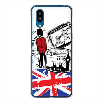 BASIO active SHG09 au 高画質仕上げ 背面印刷 ハードケースイギリスの風景