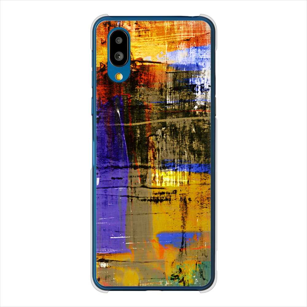 BASIO active SHG09 au 高画質仕上げ 背面印刷 ハードケース 【609 クラッシュアートBL】