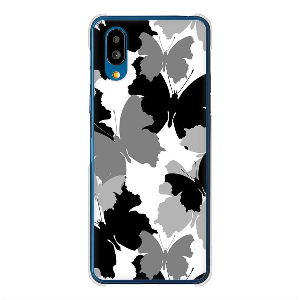 BASIO active SHG09 au 高画質仕上げ 背面印刷 ハードケース 【1336 夜の蝶】