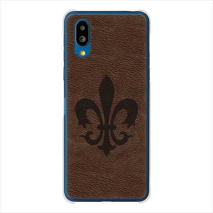 BASIO active SHG09 au 高画質仕上げ 背面印刷 ハードケースレザー風