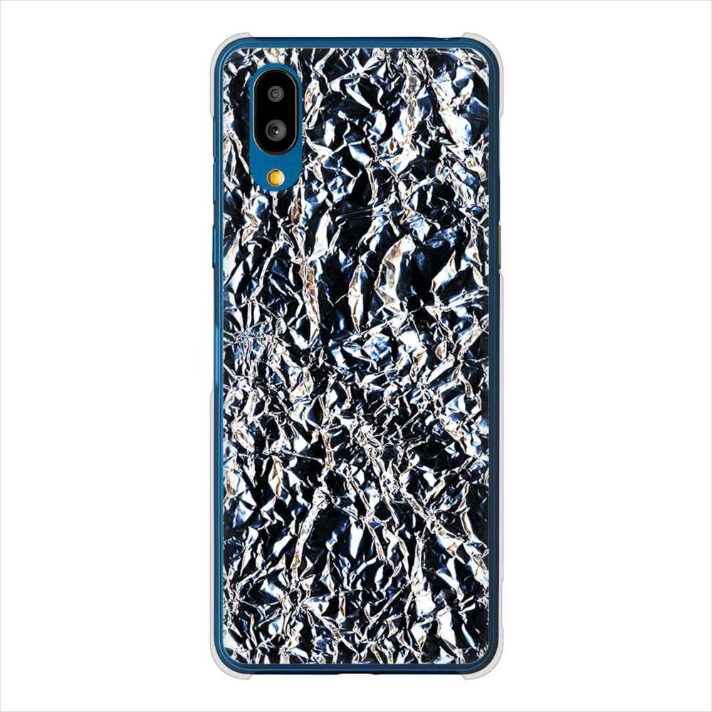 BASIO active SHG09 au 高画質仕上げ 背面印刷 ハードケース 【EK835 スタイリッシュアルミシルバー】