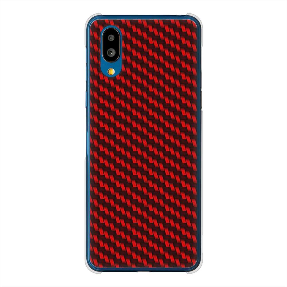 BASIO active SHG09 au 高画質仕上げ 背面印刷 ハードケースカーボン