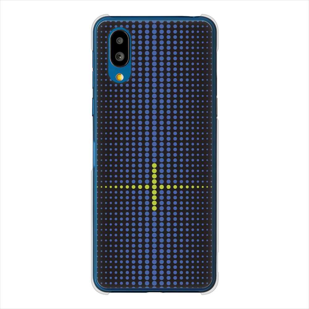 BASIO active SHG09 au 高画質仕上げ 背面印刷 ハードケース 【IB907 グラデーションドット】