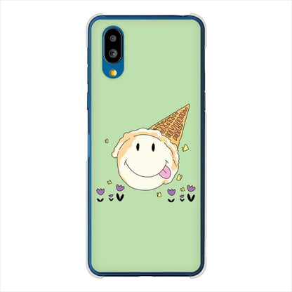 BASIO active SHG09 au 高画質仕上げ 背面印刷 ハードケーススイーツイラスト