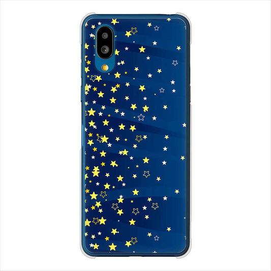 BASIO active SHG09 au 高画質仕上げ 背面印刷 ハードケース 【VA842 満天の星空】