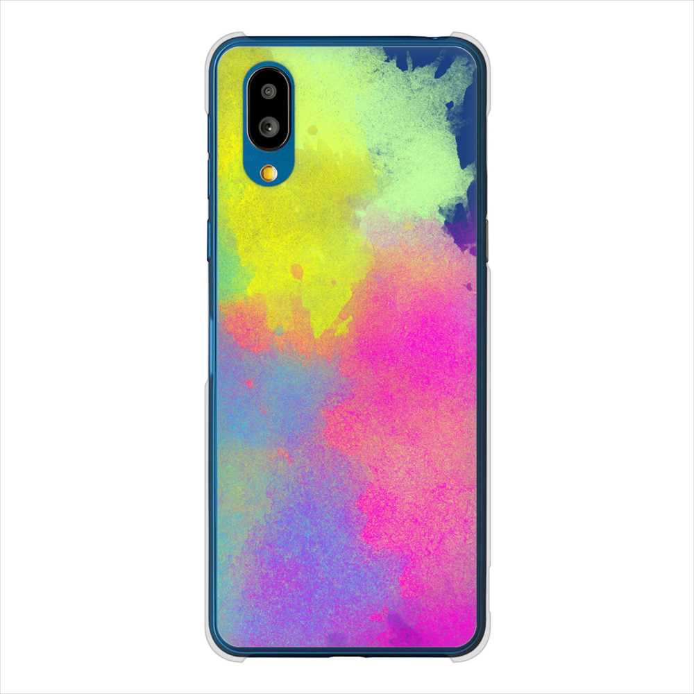 BASIO active SHG09 au 高画質仕上げ 背面印刷 ハードケースパステルアート