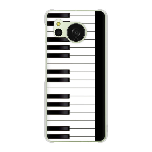 AQUOS sense8 SHG11 au 高画質仕上げ 背面印刷 ハードケースピアノ