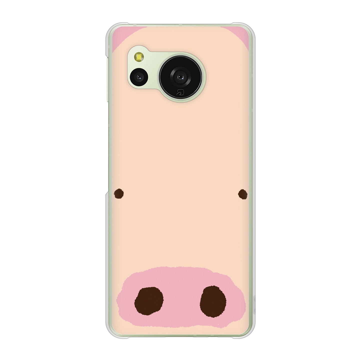 AQUOS sense8 SHG11 au 高画質仕上げ 背面印刷 ハードケースドアップアニマル