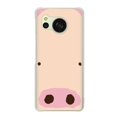 AQUOS sense8 SHG11 au 高画質仕上げ 背面印刷 ハードケースドアップアニマル