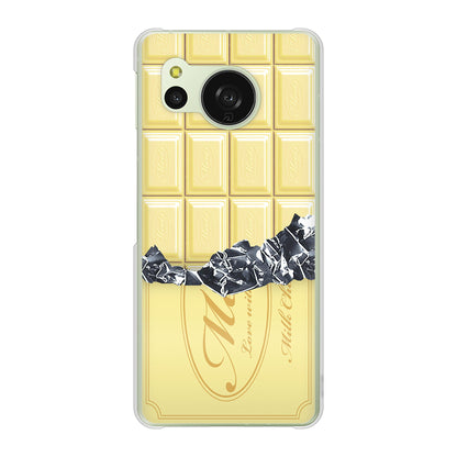 AQUOS sense8 SHG11 au 高画質仕上げ 背面印刷 ハードケース板チョコ