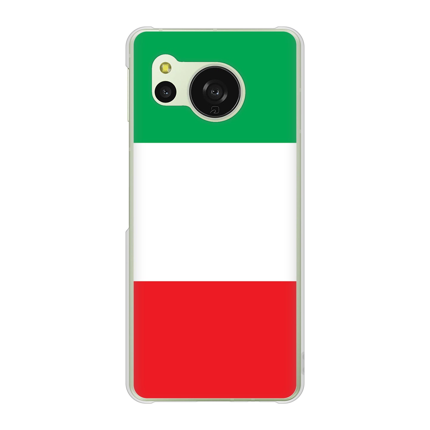 AQUOS sense8 SHG11 au 高画質仕上げ 背面印刷 ハードケース国旗