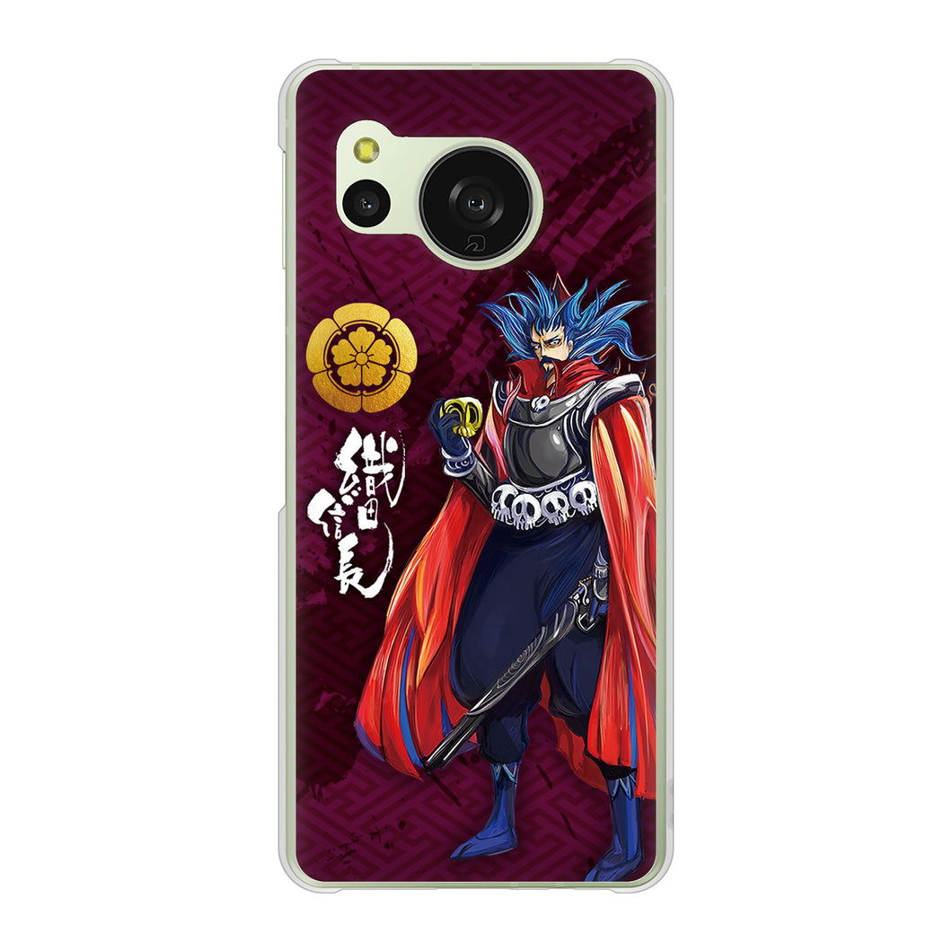 AQUOS sense8 SHG11 au 高画質仕上げ 背面印刷 ハードケース家紋