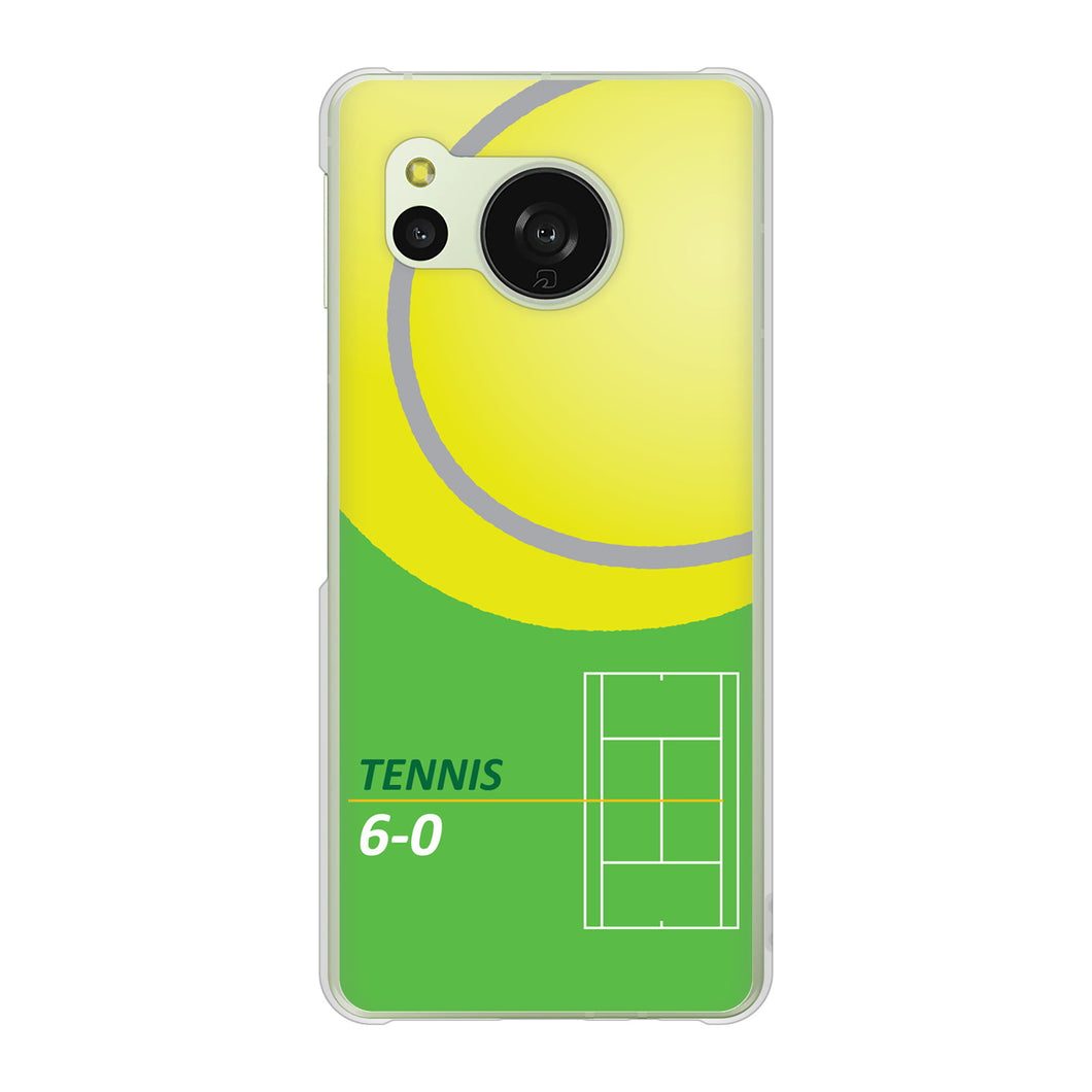 AQUOS sense8 SHG11 au 高画質仕上げ 背面印刷 ハードケース 【IB920 TENNIS】