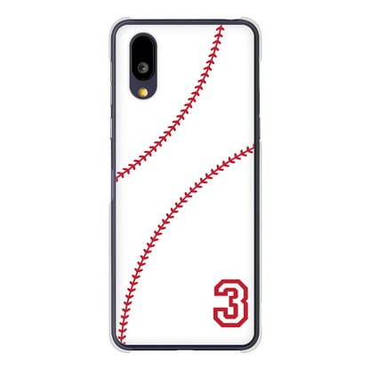 BASIO active2 SHG12 au 高画質仕上げ 背面印刷 ハードケースbaseball