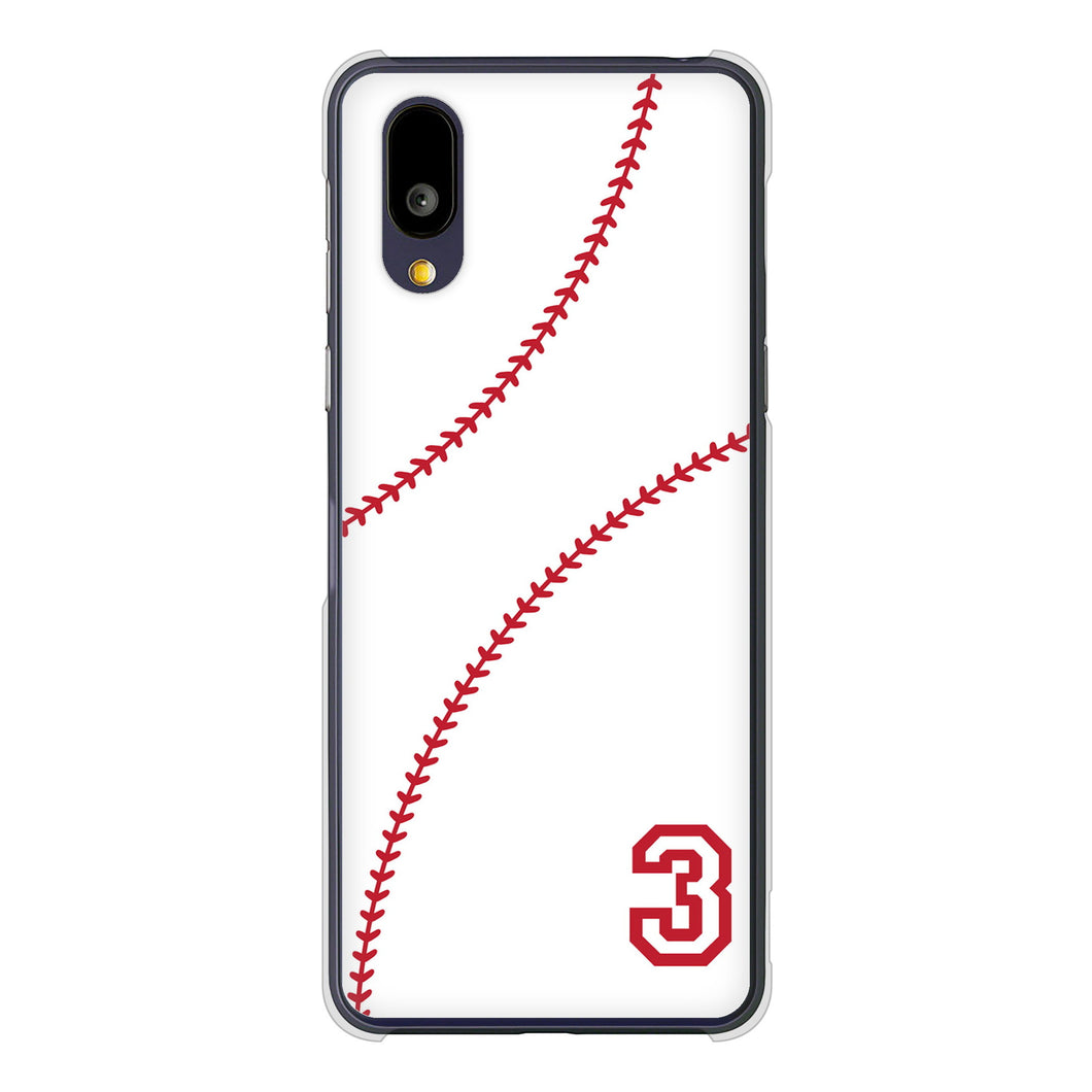 BASIO active2 SHG12 au 高画質仕上げ 背面印刷 ハードケースbaseball