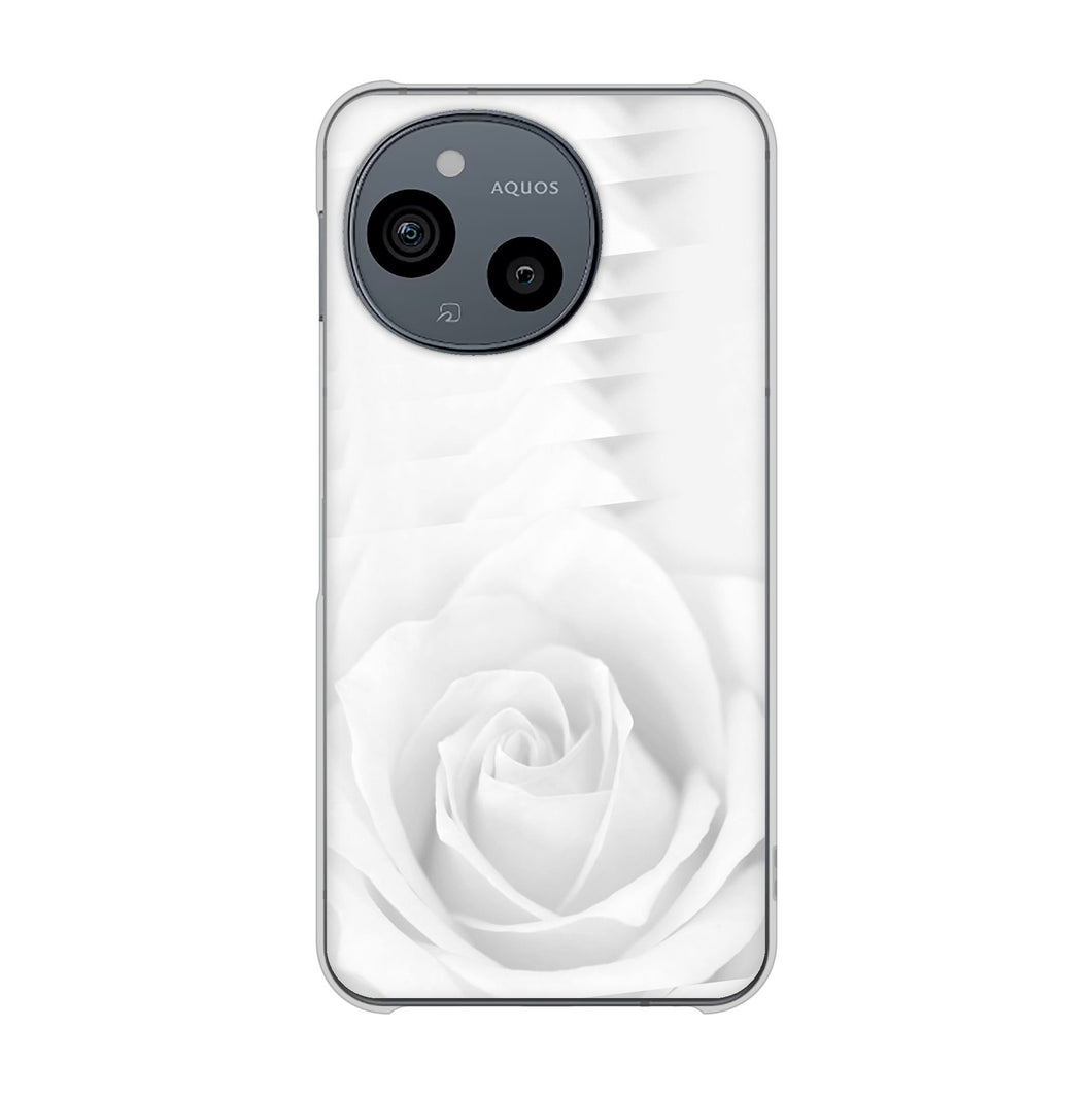 AQUOS sense9 SHG14 au 高画質仕上げ 背面印刷 ハードケースバラ