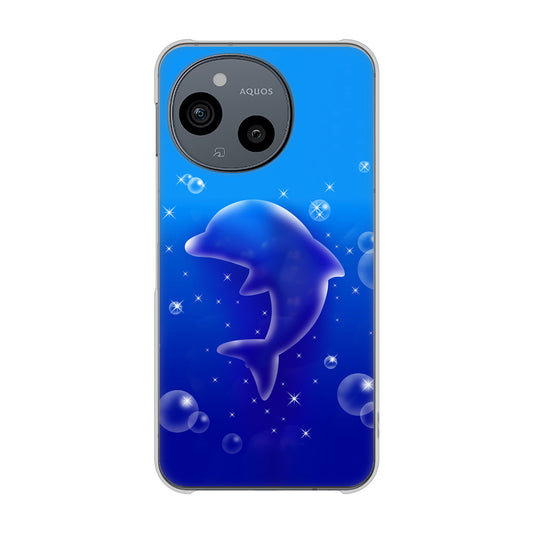 AQUOS sense9 SHG14 au 高画質仕上げ 背面印刷 ハードケース海の守り神