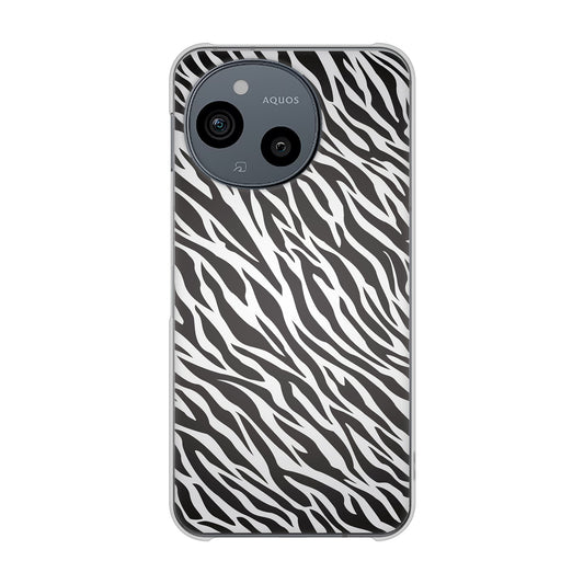 AQUOS sense9 SHG14 au 高画質仕上げ 背面印刷 ハードケースアニマル柄