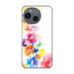 AQUOS sense9 SHG14 au 高画質仕上げ 背面印刷 ハードケース 【1209 光と花】
