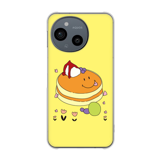 AQUOS sense9 SHG14 au 高画質仕上げ 背面印刷 ハードケーススイーツイラスト
