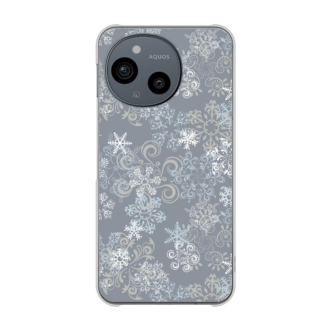 AQUOS sense9 SHG14 au 高画質仕上げ 背面印刷 ハードケースクリスマス