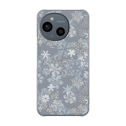 AQUOS sense9 SHG14 au 高画質仕上げ 背面印刷 ハードケースクリスマス