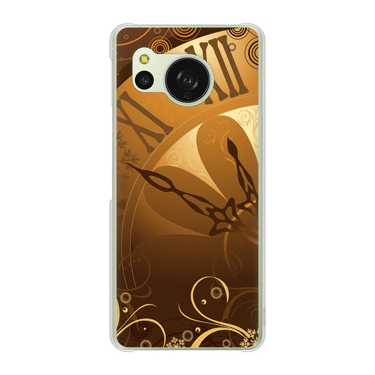 AQUOS sense8 SH-M26 高画質仕上げ 背面印刷 ハードケース 【185 時を刻む針】