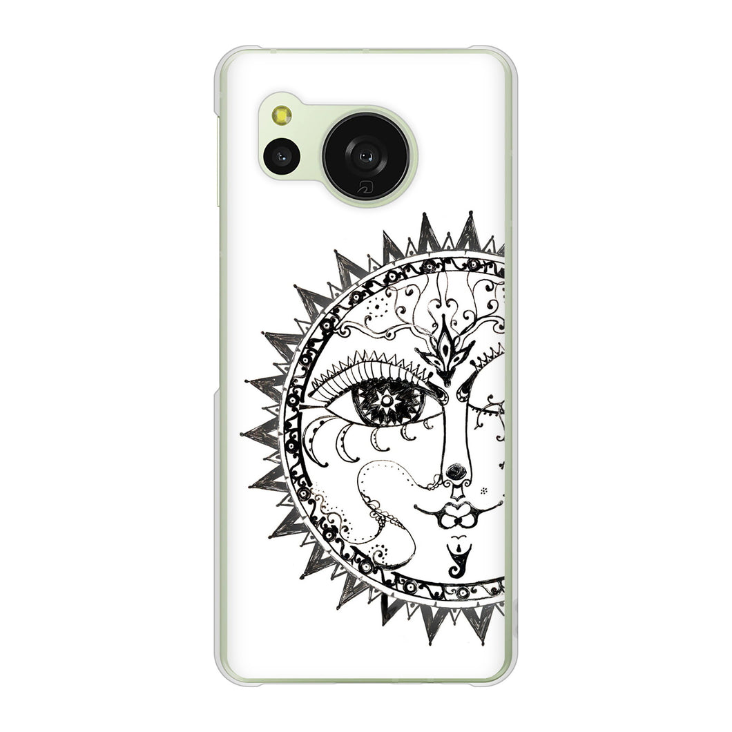 AQUOS sense8 SH-M26 高画質仕上げ 背面印刷 ハードケース 【207 太陽神】