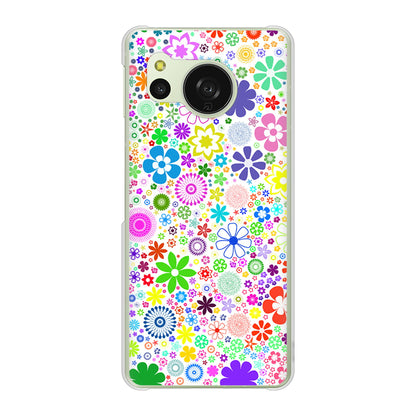 AQUOS sense8 SH-M26 高画質仕上げ 背面印刷 ハードケースリバティプリント