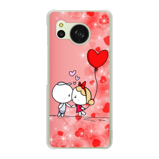 AQUOS sense8 SH-M26 高画質仕上げ 背面印刷 ハードケースカップル