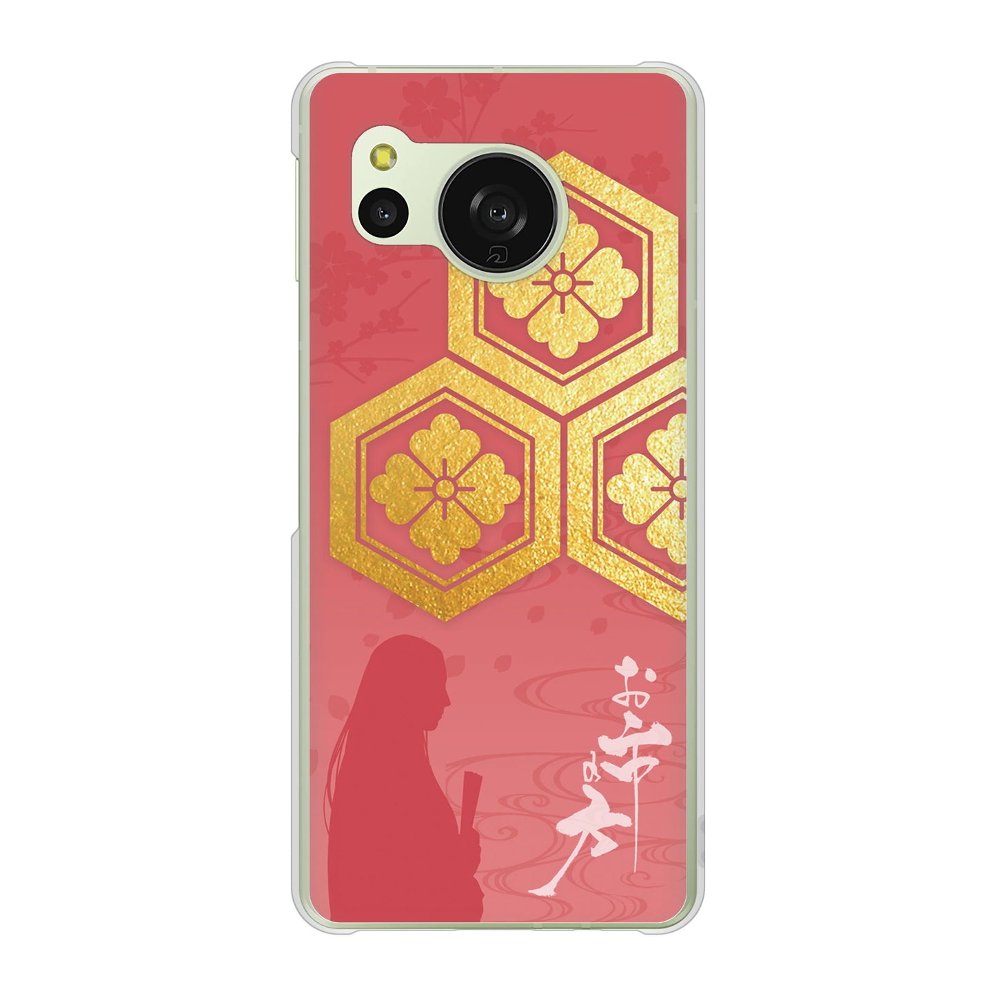 AQUOS sense8 SH-M26 高画質仕上げ 背面印刷 ハードケース家紋