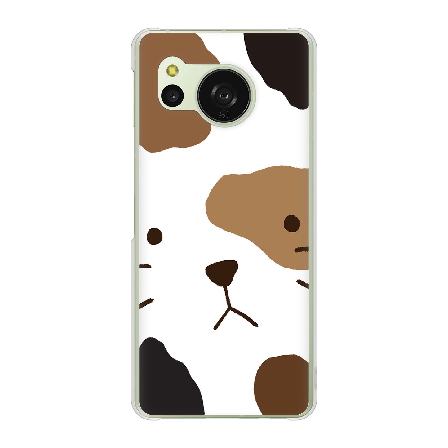 AQUOS sense8 SH-M26 高画質仕上げ 背面印刷 ハードケース 【IA801 みけ】