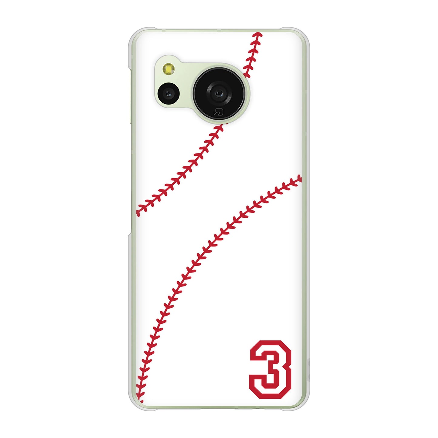 AQUOS sense8 SH-M26 高画質仕上げ 背面印刷 ハードケースbaseball